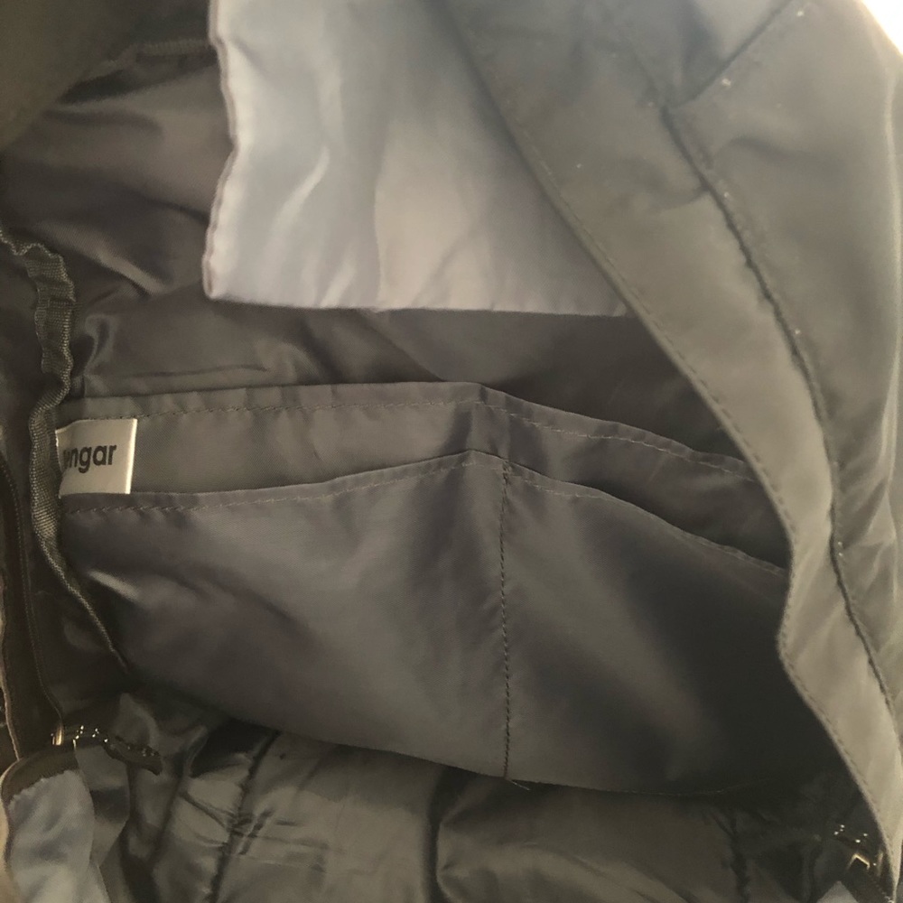 Black Nylon Backpack - image 3